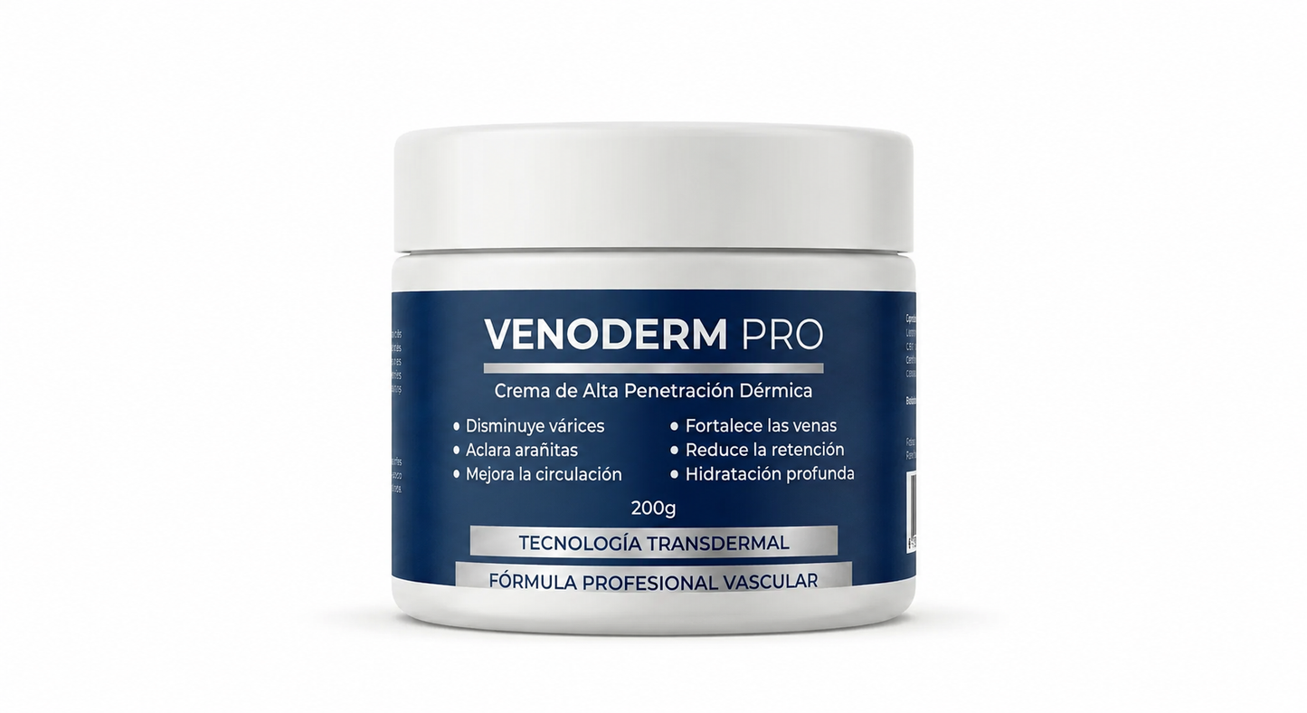 VENODERM PRO® — Recuperá tus piernas sanas, livianas e hidratadas