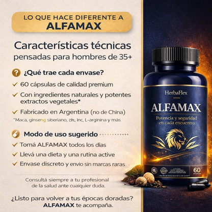 ALFAMAX™- Potencia y Rendimiento
