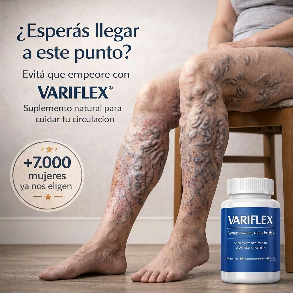 VARIFLEX - Recuperá tus piernas livianas sin várices ni arañitas