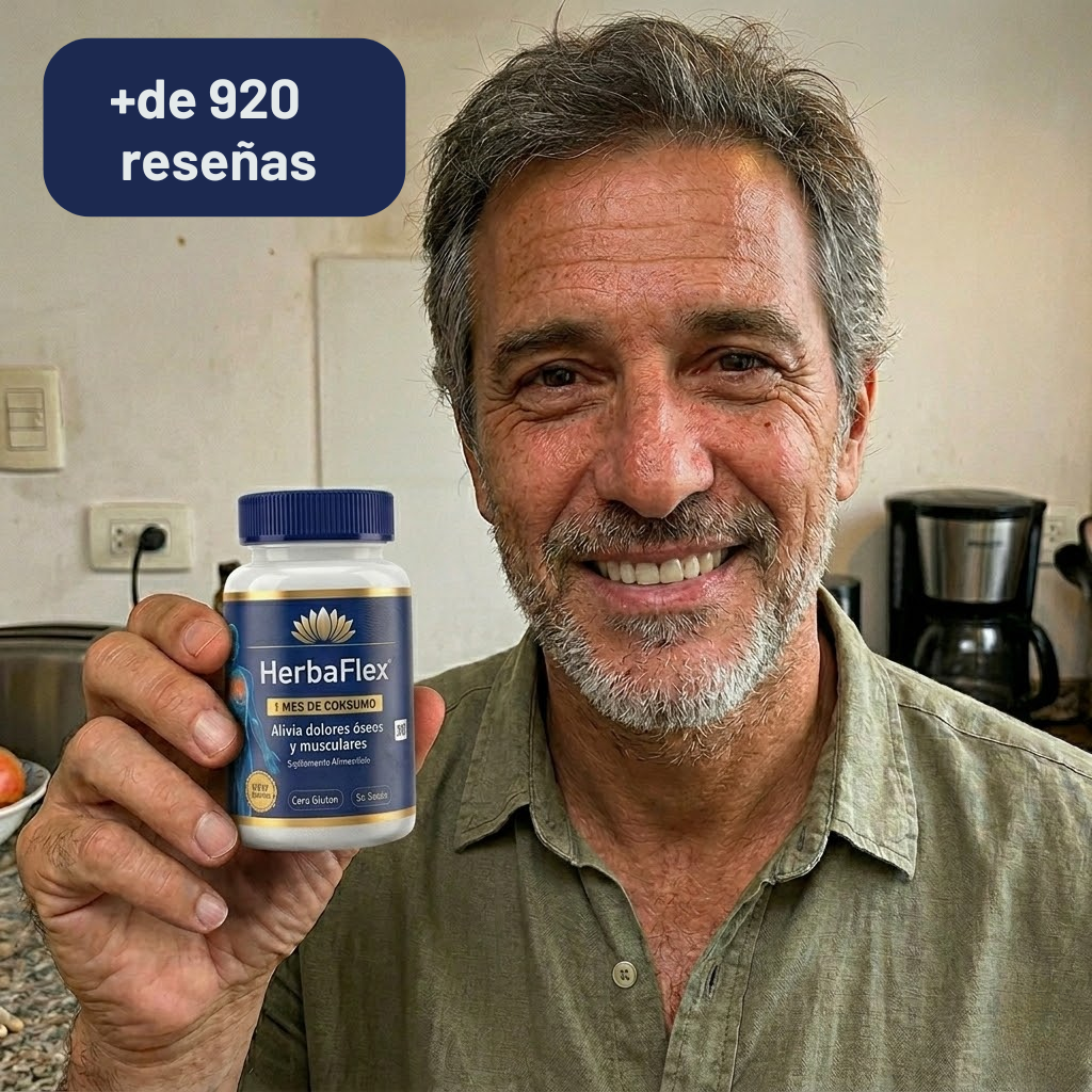 HERBAFLEX FUERTE ™ Fortalece tus articulaciones y regenera tus cartílagos.