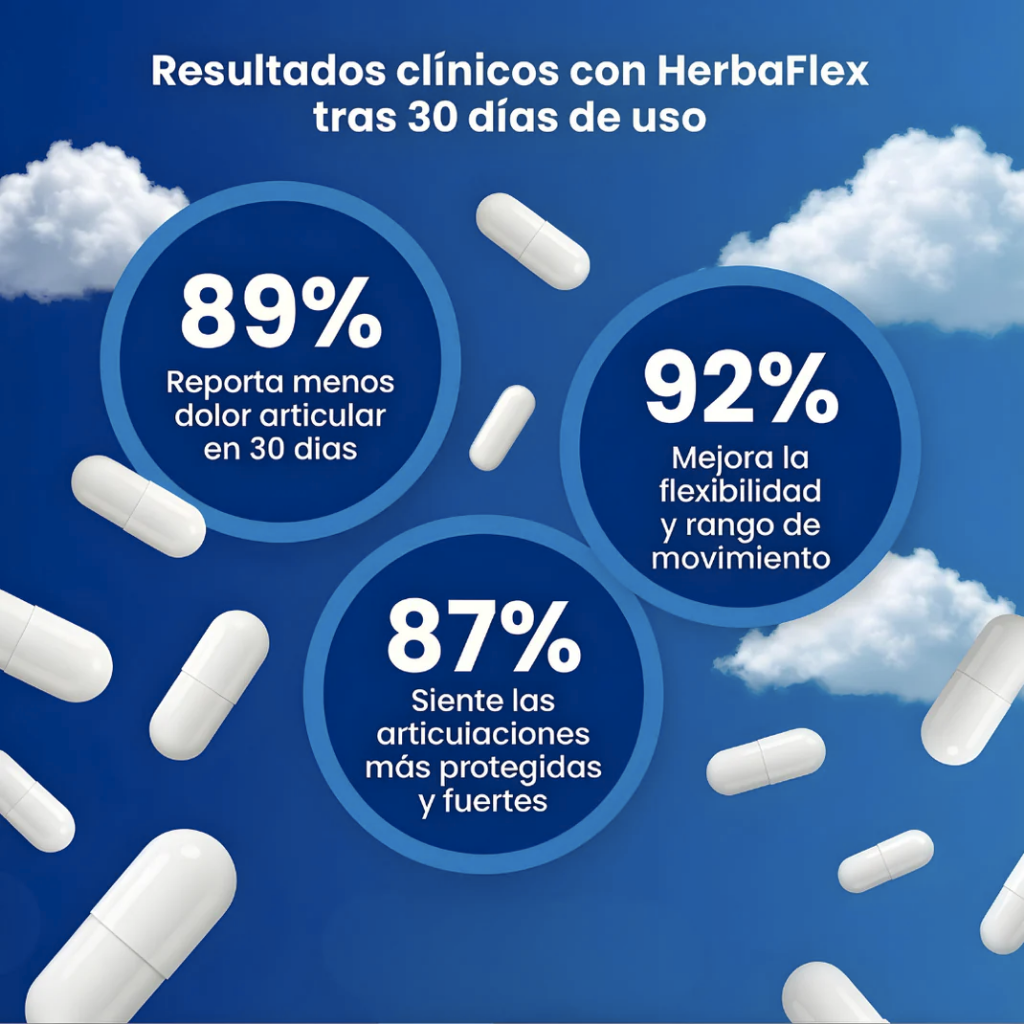 HERBAFLEX FUERTE ™ Fortalece tus articulaciones y regenera tus cartílagos.